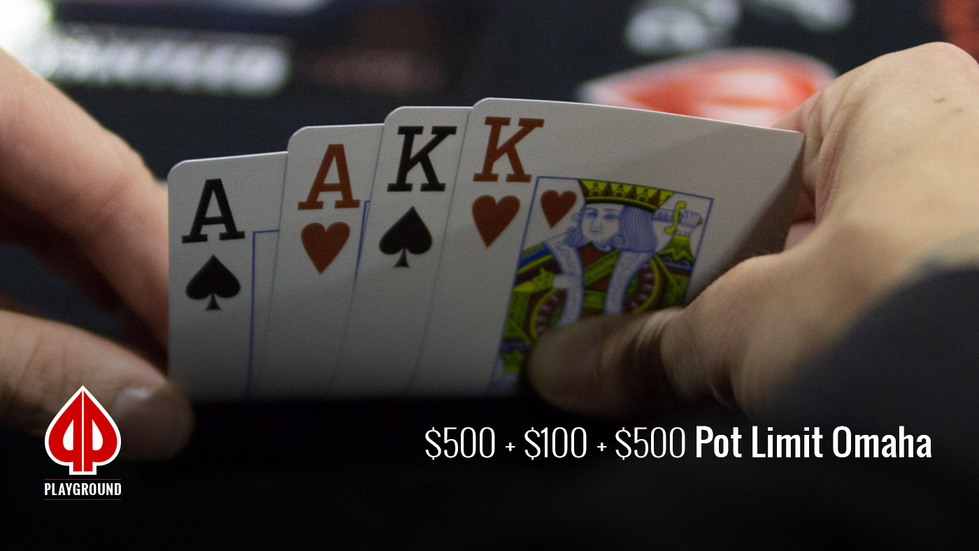 A monster PLO tournament in April